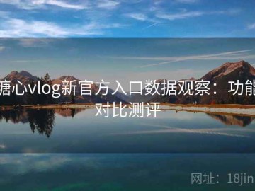 糖心vlog新官方入口数据观察：功能对比测评