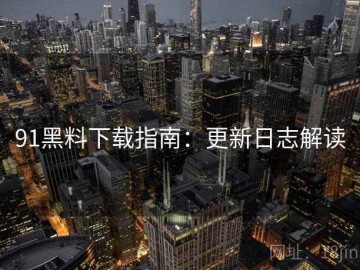 91黑料下载指南：更新日志解读