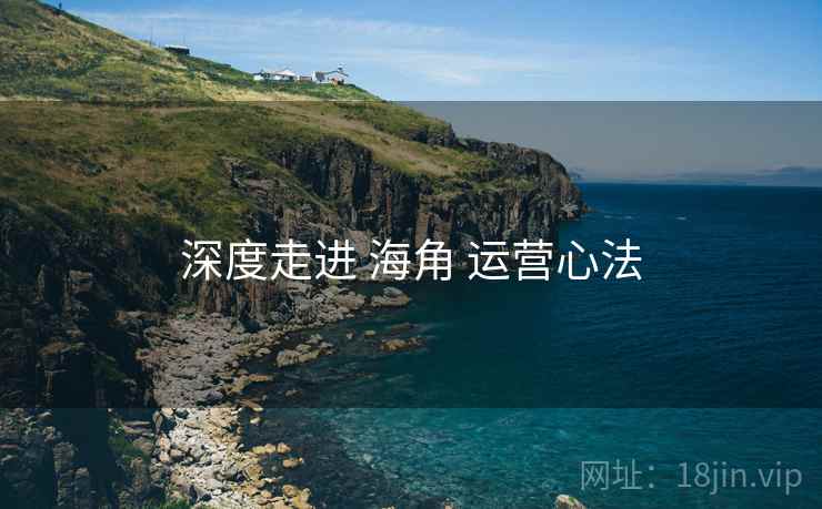 深度走进 海角 运营心法