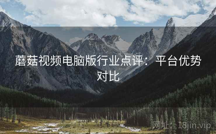 蘑菇视频电脑版行业点评：平台优势对比